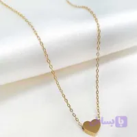 گردنبند قلب سه بعدی استیل
