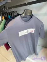👕 تیشرت طرح‌دار طوسی