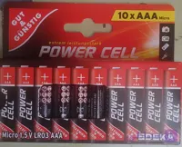 باتری نیم قلمی ۱۰ عددی power cell