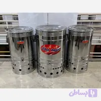 سماور گازی مجلسی هیئتی استیل هایپر اداری موکب مسجد 60 لیتری صدرا استیل کار(پس کرایه)