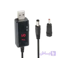کابل تبدیل USB به DC مدل K912V | تبدیل USB به 9V و 12V | نومیتک