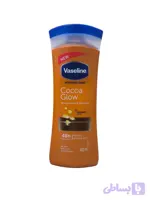 لوسیون بدن شفاف کننده مدل Cocoa Glow حاوی عصاره کاکائو | ۴۰۰ میلی‌لیتر | اورجینال