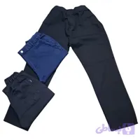 شلوار لی مردانه سایز خیلی بزرگ (4XL-7XL) با طراحی کمر نیمه‌کش