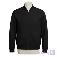 سویشرت غواصی مردانه سایز بزرگ 3XL تا 6XL | یقه خلبانی و گلدوزی سینه