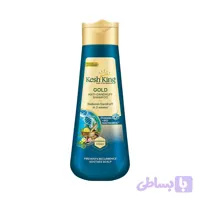 شامپو ضد شوره گلد کش کینگ حاوی ۲۱ گیاه دارویی (Kesh King Gold Anti-Dandruff Shampoo)