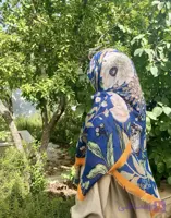 روسری نخی سیااسکارف وارداتی