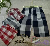 شلوارک پسرانه چهارخونه
