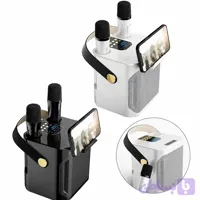 اسپیکر بلوتوثی KOLEER مدل S882 با توان ۲۰ وات، RGB و دو میکروفون