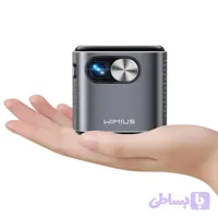 مینی پروژکتور جیبی WiMiUS Q2 Pro اورجینال – اندروید، WiFi 6 و بلوتوث 5.2، DLP، 1080p