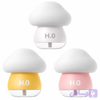 چراغ خواب و بخور قارچی ضربه‌ای با نور RGB و سنسور لمسی