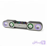 اسپیکر گیمینگ NewRixing مدل NR-666 | صدای ۴ بانده، نور RGB، شارژ ۹ ساعته