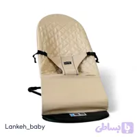 نی نی لای لای (گهواره نوزادی ) باکیفیت و قابل حمل رنگ کرم روشن