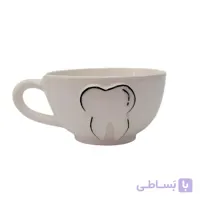 ماگ لته خوری سرامیکی طرح دندان ، دندانپزشک