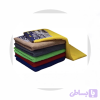 دستمال میکروفایبر دو لایه کارواش گرین