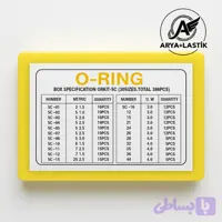 کیت جعبه اورینگ متریک ۳۰ سایز ۳۸۶قطعه NBR