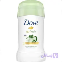 مام استیک ضد تعریق زنانه داو Dove go fresh cucumber and green tea حجم 40 گرم