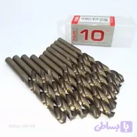 مته آهن و استیل 5% کبالت دار برند TAM(تی ای ام) سایز10
