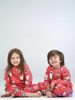 ست راحتی کریسمسی قرمز