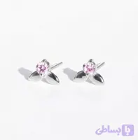 گوشواره نقره گل یخ