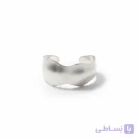 دستبند نقره خم