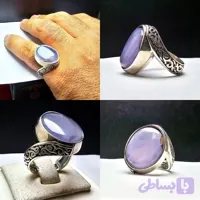انگشتر عقیق یمنی کبود اصلی