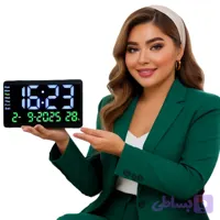 ساعت دیجیتال دیواری و رومیزی LED مدل 2204