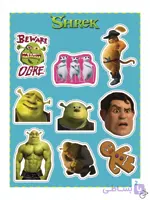 استیکر پک انیمیشن Shrek مجموعه 2