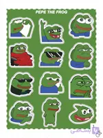 استیکر پک Pepe The Frog شماره 3