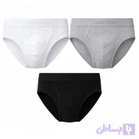 شورت اسلیپ مردانه Calvin Klein ترک کد 1190 مجموعه 3 عددی