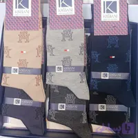 جوراب ساق دار مردانه kabani کد 517 مجموعه 6 عددی