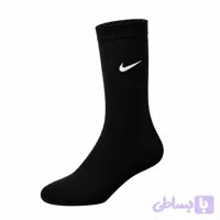 جوراب حوله ای مردانه مدل ساقدار نایک کد 955 رنگ مشکی