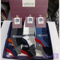 جوراب مچی مردانه کابانی پنبه ترک کد 300/47 بسته 6 عددی