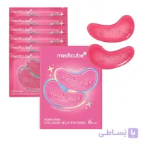 پچ هیدروژلی زیر چشم کلاژن و PDRN مدی کیوب آبرسان، ضد پف و تیرگی و ضد چروک
