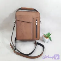 کیف دوشی مردانه چرم گاوی کد S100
