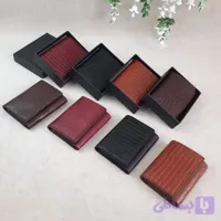 کیف پول جیبی چرم گاوی کد A10