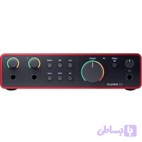 کارت صدا استودیویی فوکوسرایت مدل Focusrite Scarlett 2i2 4th Gen