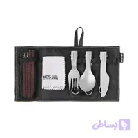 ست قاشق، چنگال، چاقو و چاپستیک تیتانیومی شاین تریپ مدل A589
