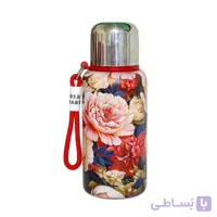 فلاسک استیل ۳۱۶ طرح گلدار سرد و گرم