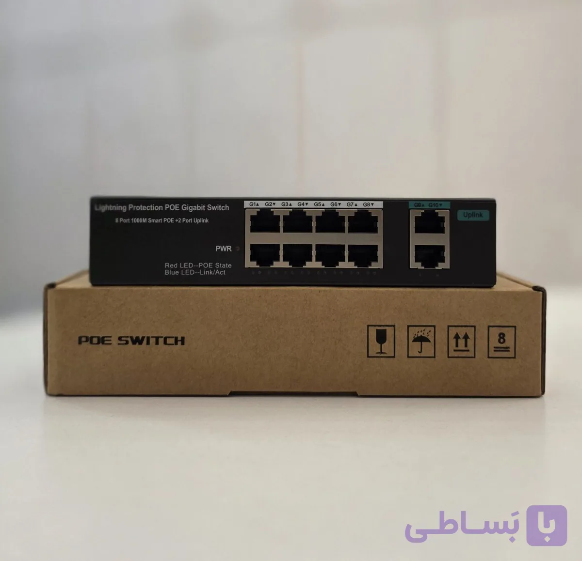سوییچ MS-P08G02G poe