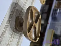 شکلات خوری چوبی چهارگوش برند آماهوم جنس چوب گردو