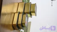 ست ظرف غذای استیل طلایی سوپاپ دار 3عددی