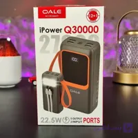 پاوربانک OALE مدل Q30000 ظرفیت 30 هزار میلی آمپر