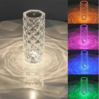 چراغ شارژی دکوری چند رنگ کنترل‌دار
