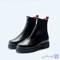 نیم‌بوت  چرم اسنو زیپی ژاوا