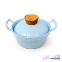 قابلمه چدن تک رنگ سایز 22