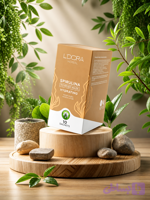 ماسک پودری اسپیرولینا آب رسان ساشه ای (۲ تا ۱۰ ساشه قابل انتخاب) (کد PI5N5)