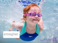 عینک شنای بچگانه لانگژیشا ضدبخار مناسب دختر و پسر کد ۱۳۳