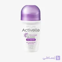 مام رول ضد تعریق اکتیول بنفش 72 ساعته
