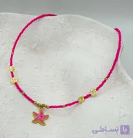 گردنبند زنانه ستاره دریایی طراحی خاص و ساحلی