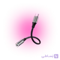 مبدل USB-C به 3.5 میلی متری جووی مدل TC-19 طول 0.12 متر